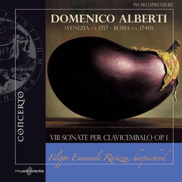 Couverture de Domenico Alberti: VIII Sonate per Clavicembalo, Op. 1