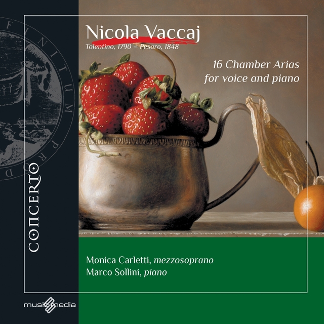 Nicola Vaccaj - 16 Chamber Aria for Voice and Piano