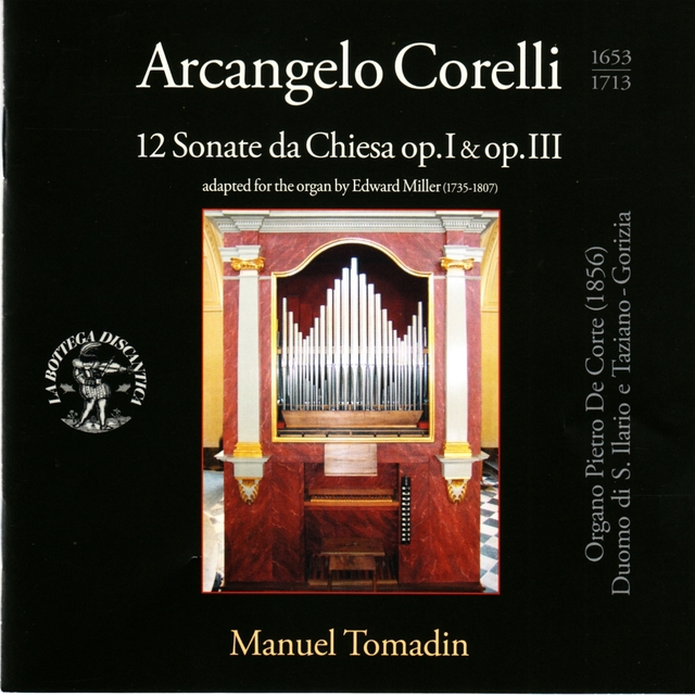 Couverture de Corelli: 12 Sonate da chiesa, Op. 1 & 3