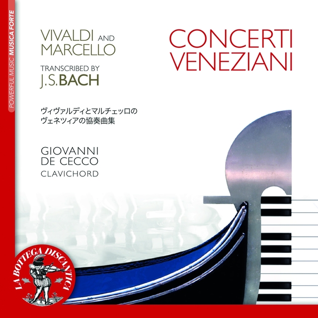 Couverture de Bach: Concerti veneziani on Clavichord