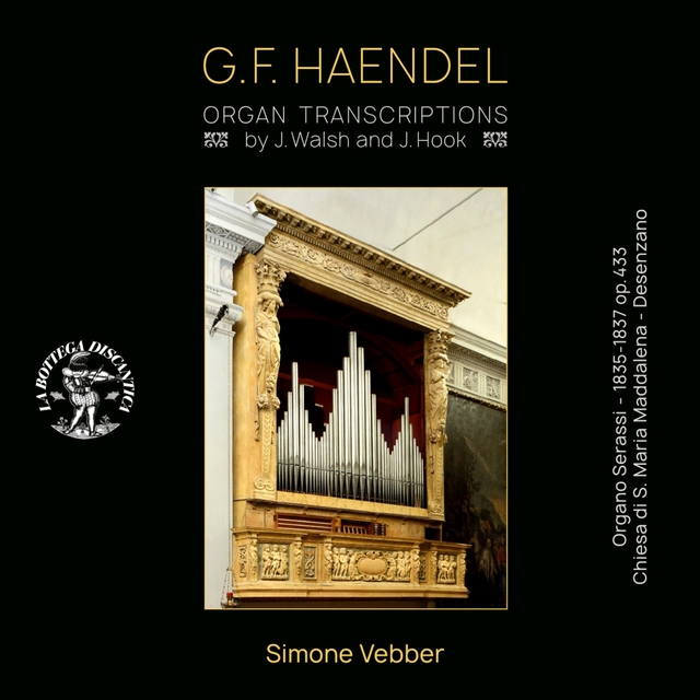 Couverture de Haendel: Organ Transcriptions by J. Walsh and J. Hook