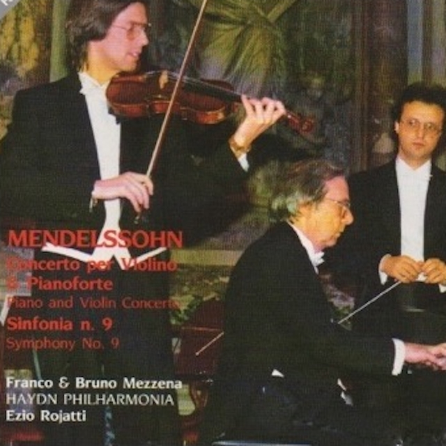 Couverture de Mendelssohn: Concerto for Violin, Piano and Strings - Symphony No. 9