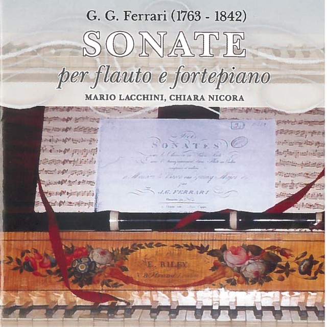 Couverture de Sonate per flauto e fortepiano