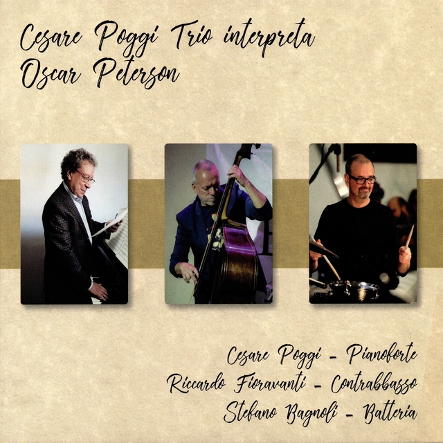 Couverture de Cesare Poggi Trio interpreta Oscar Peterson