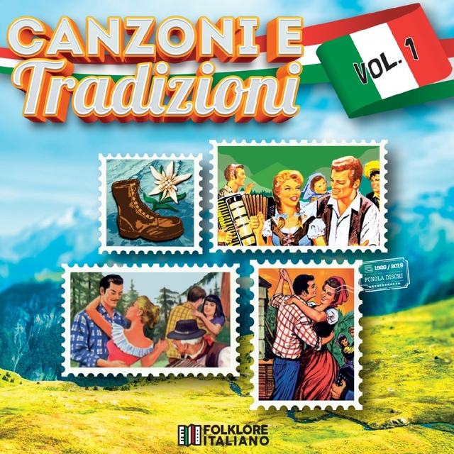 Couverture de Canzoni e tradizioni, Vol. 1