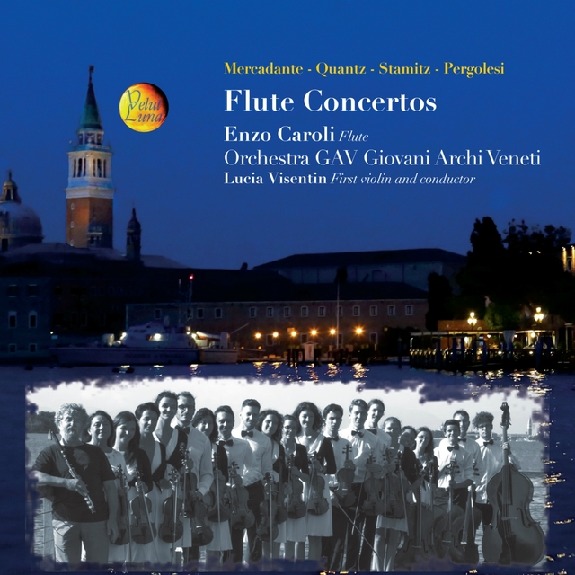 Couverture de Mercadante, Quantz, Stamitz, Pergolesi: Flute Concertos
