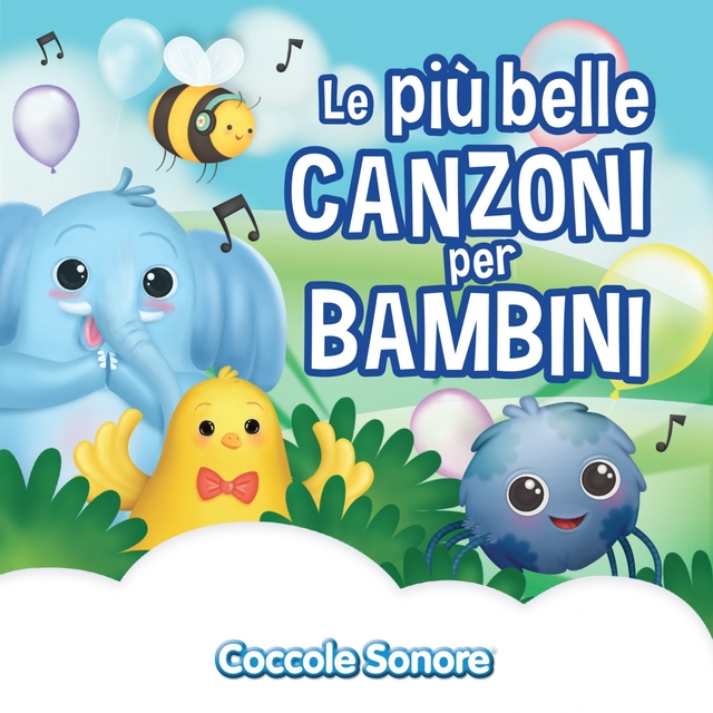 Couverture de Le più belle canzoni per bambini