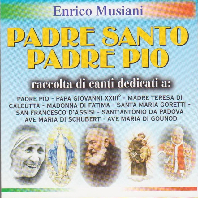 Couverture de Padre santo padre Pio