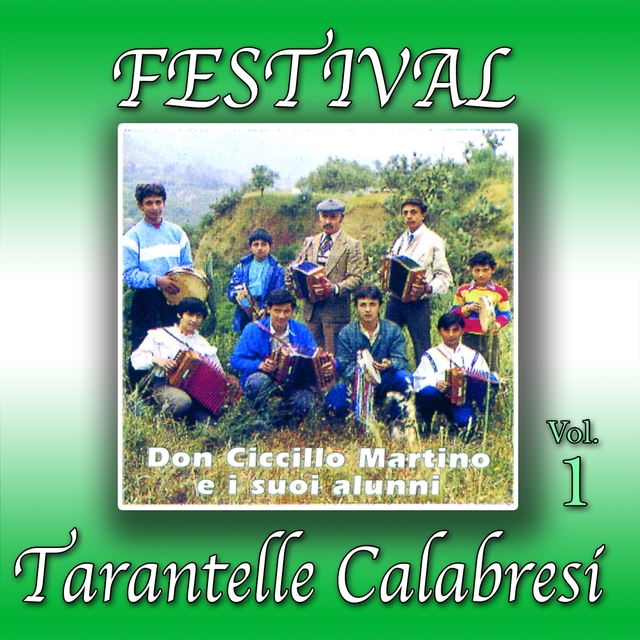 Couverture de Festival tarantelle calabresi, Vol. 1