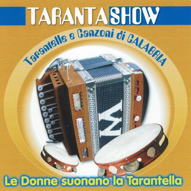 Couverture de Tarantelle e canzoni di calabria