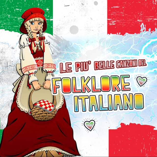 Couverture de Le più belle canzoni del folklore italiano