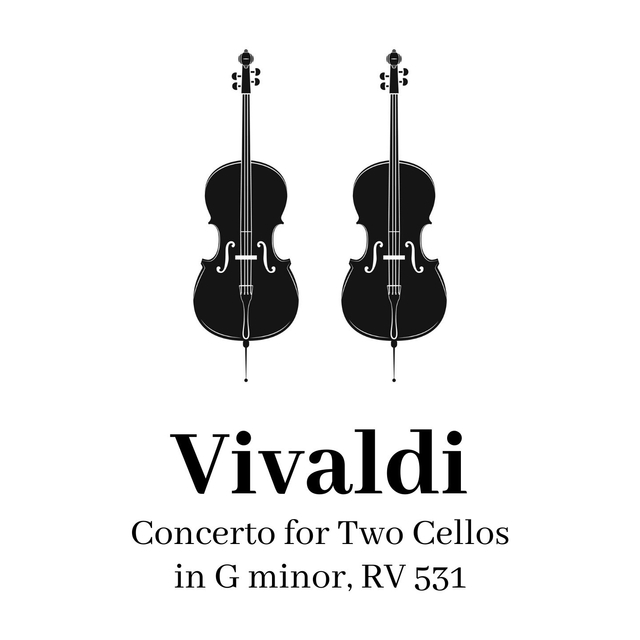 Couverture de Vivaldi: Concerto for Two Cellos in G Minor, RV 531