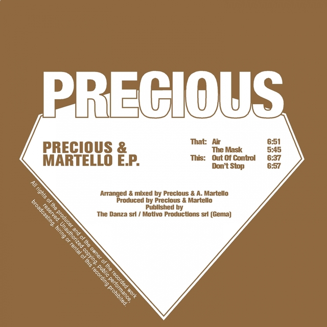 Couverture de Precious & Martello