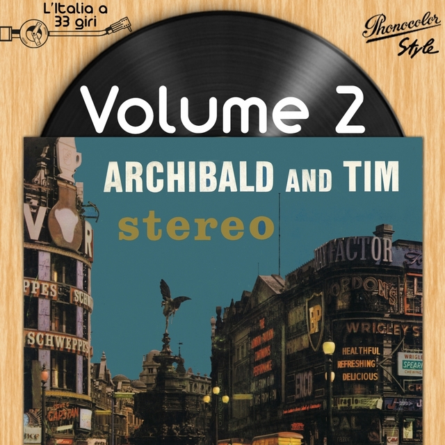 Couverture de L'italia a 33 Giri: Archibald and Tim Vol. 2