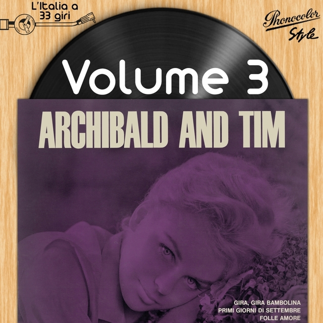 Couverture de L'italia a 33 Giri: Archibald and Tim Vol. 3