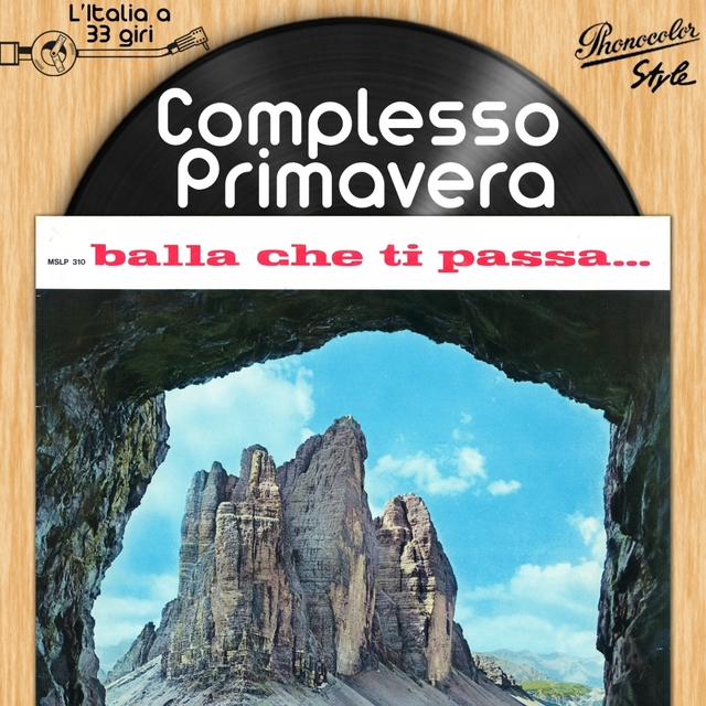 Couverture de L'italia a 33 giri: balla che ti passa