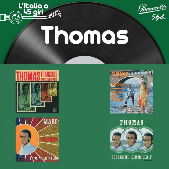 Couverture de L'italia a 45 Giri: Thomas