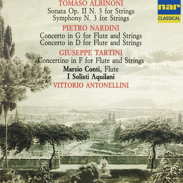 Couverture de Tartini, Albinoni, Nardini: Flute Concertos