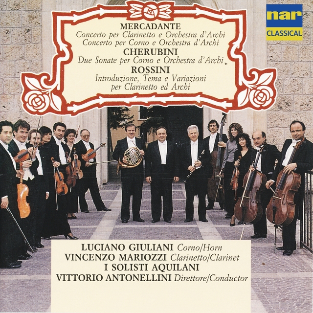 Couverture de Mercadante, Cherubini, Rossini