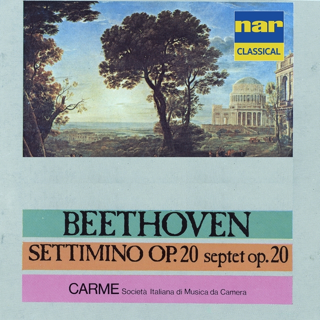 Couverture de Beethoven: Septet, Op. 20