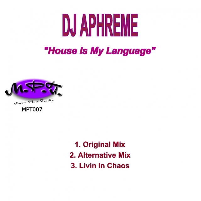 Couverture de House is My Language