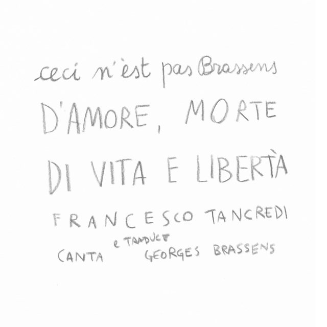 D'amore, morte, di vita e libertà