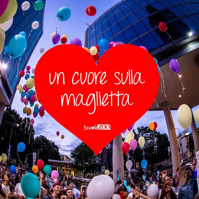 Un cuore sulla maglietta