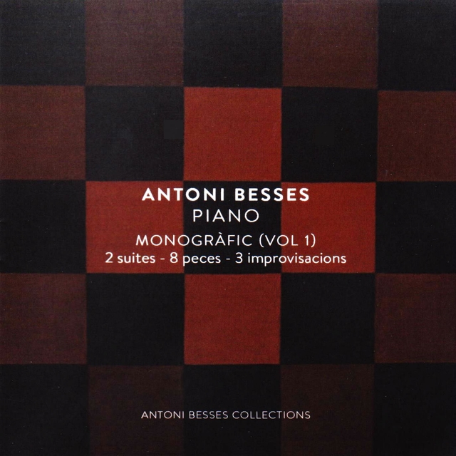 Couverture de Antoni Besses Piano Monogràfic, Vol. 1