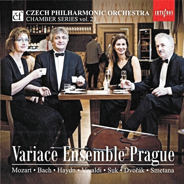 Couverture de Czech Philharmonic Orchestra Chamber Series Vol. 23 - Variace Ensemble Prague