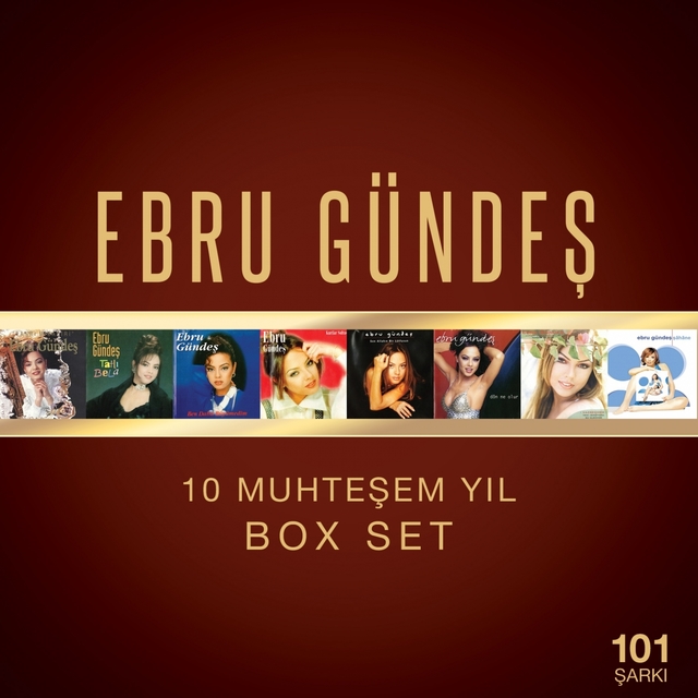 Couverture de Ebru Gündeş 10 Muhteşem Yıl Box Set