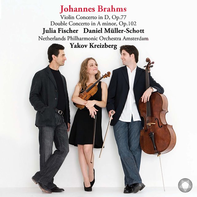 Couverture de Brahms: Violin Concerto & Double Concerto