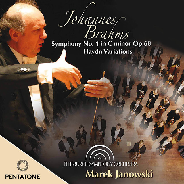 Couverture de Brahms: Variations on a Theme by Haydn & Symphony No. 1