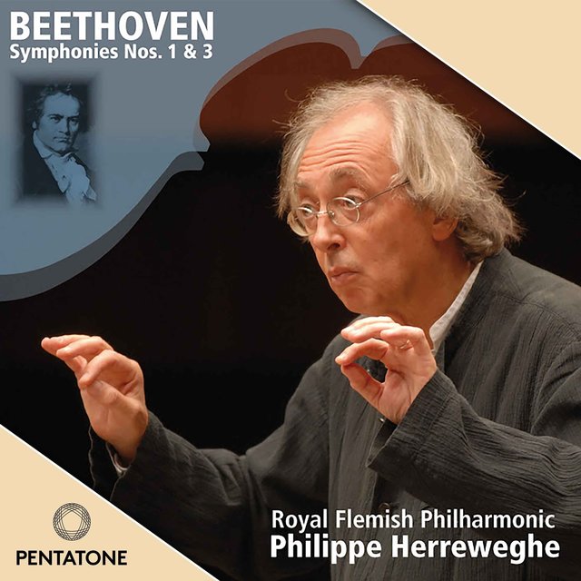 Couverture de Beethoven: Symphonies 1 & 3