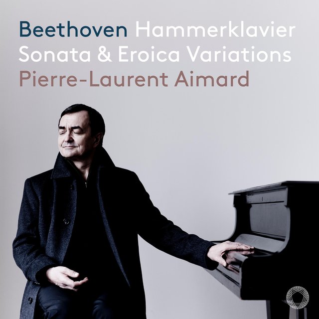 Couverture de Beethoven: Hammerklavier Sonata, Op. 106 and Eroica Variations, Op. 35