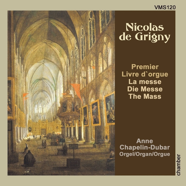 Couverture de Nicolas de Grigny - Premier livre d'orgue: La Messe