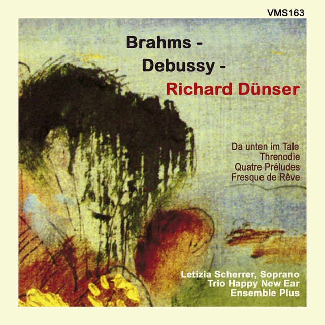 Couverture de Brahms - Debussy - Richard Dünser