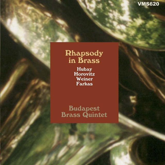 Couverture de Rhapsody in Brass