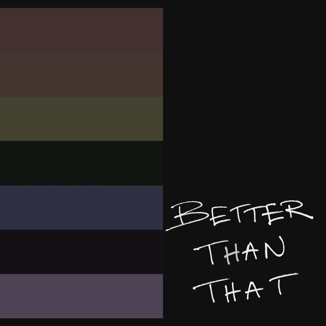 Couverture de Better Than That