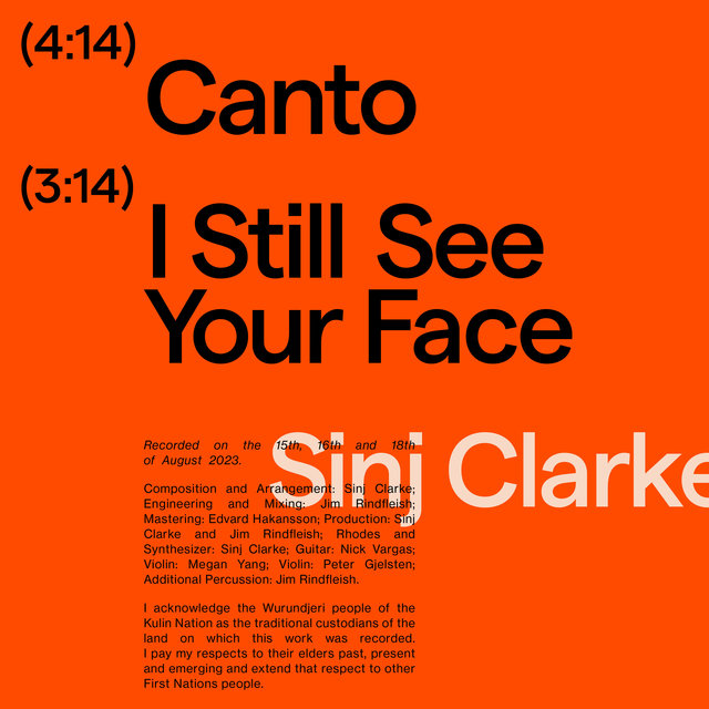 Couverture de Canto / I Still See Your Face