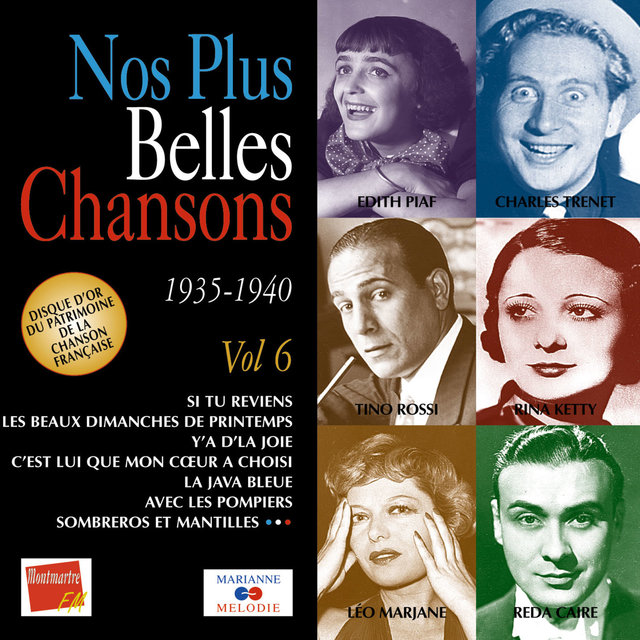 Nos plus belles chansons, Vol. 6: 1935-1940