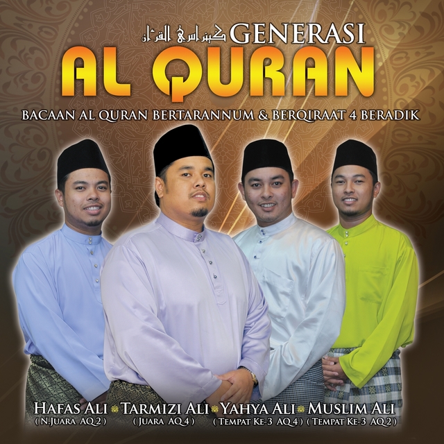 Couverture de Generasi Al-Quran, Bacaan Al-Quran Bertarannum & Berqiraat 4 Beradik