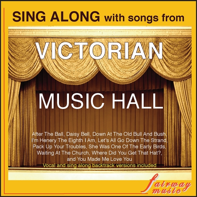 Couverture de Sing Along With Songs from Victorian Music Hall