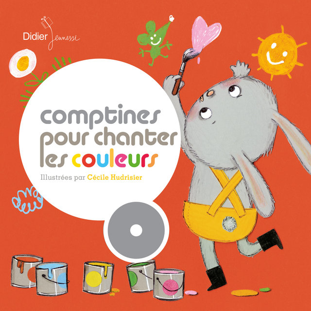 Couverture de Comptines pour chanter les couleurs