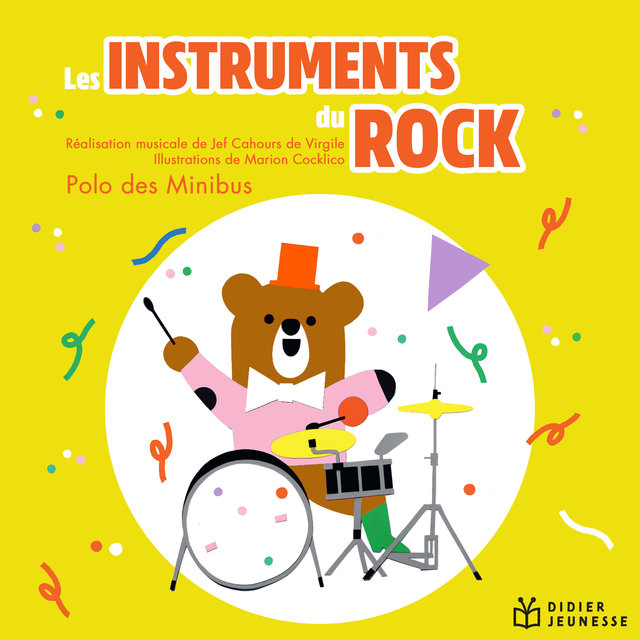 Couverture de Les instruments du rock (Ecoute et devine)