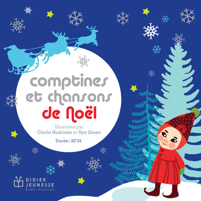 Couverture de Comptines et chansons de Noël