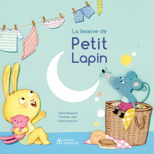 Couverture de La lessive de Petit Lapin