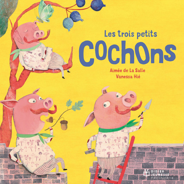 Couverture de Les trois petits cochons (Contes et histoires)