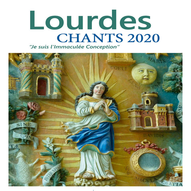 Couverture de Lourdes, chants 2020 "Je suis l'Immaculée Conception"