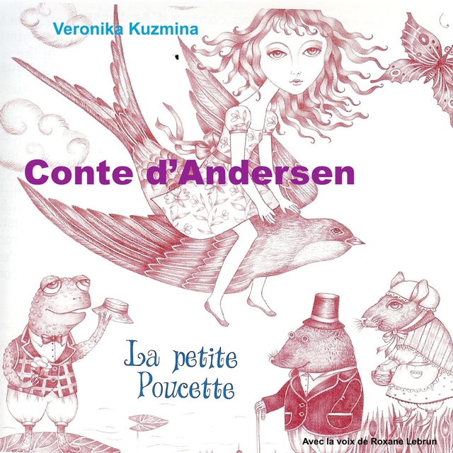 Couverture de Conte d' andersen / La petite poucette