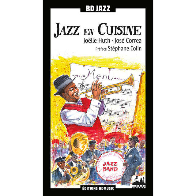 Couverture de BD Music Presents: Jazz en cuisine